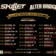 SKILLET + ALTER BRIDGE – Announce Fall 2019 Tour of North America