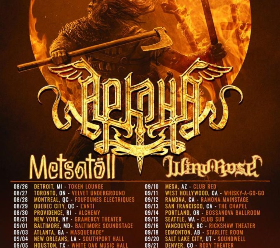 ARKONA & WIND ROSE Announce North American Tour KICK ASS Forever