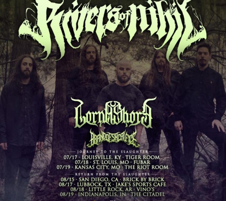 RIVERS OF NIHIL –  announce headlining dates around Summer Slaughter 2019