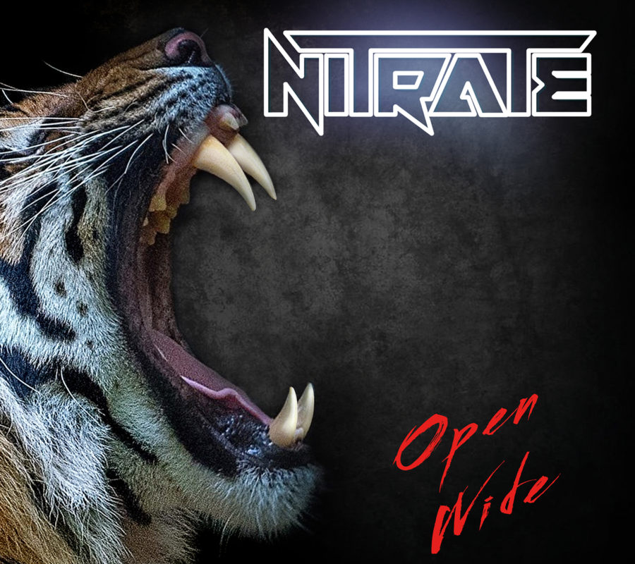 NITRATE –  “Open Wide” album out now via AOR Heaven