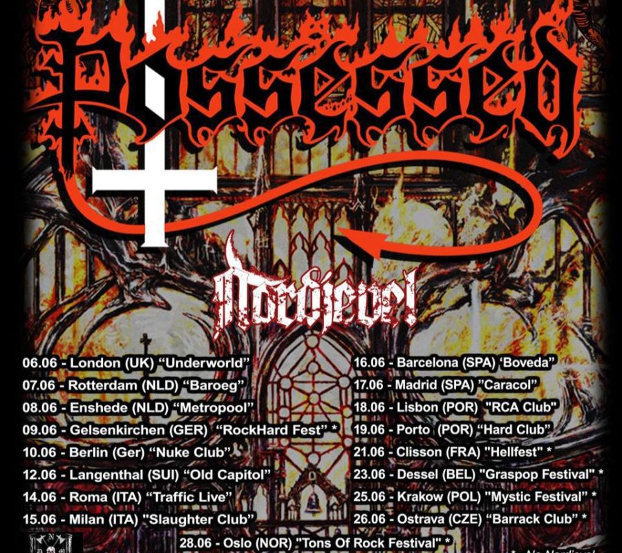 POSSESSED – fan filmed video from Underworld, London, England on June 6, 2019