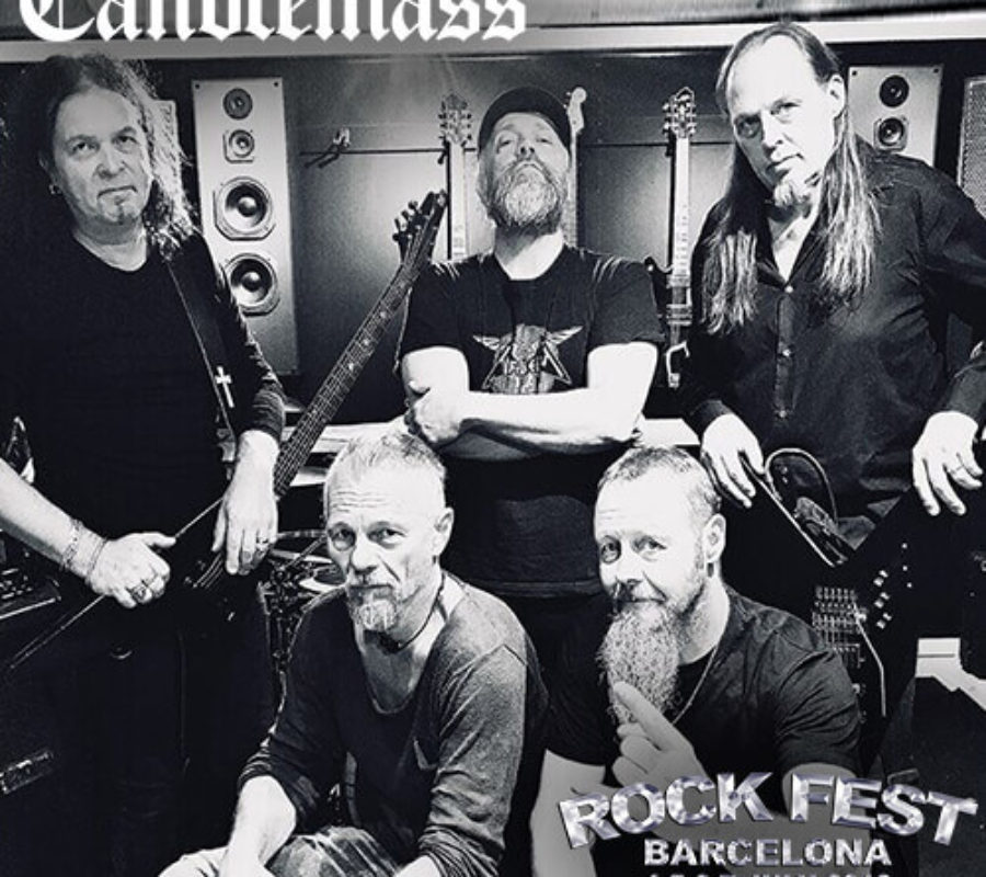 CANDLEMASS –   fan filmed videos from  Rockfest in Barcelona, Spain July 5, 2019