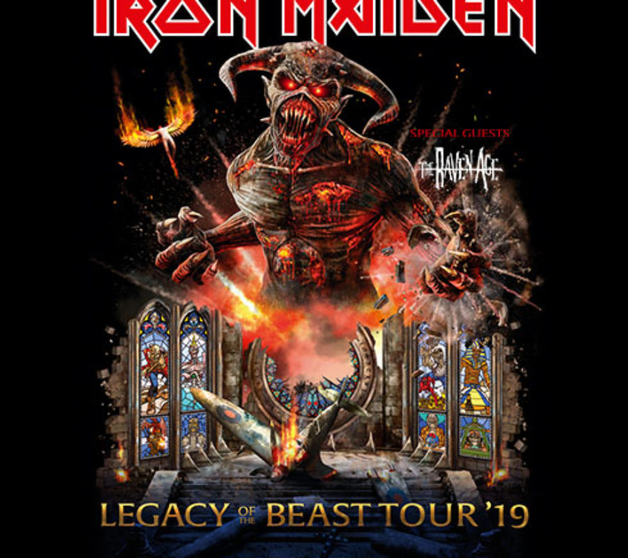 IRON MAIDEN – fan filmed video (FRONT ROW!!!) from the AT&T CENTER, SAN ANTONIO, TX on September 25, 2019 #ironmaiden #legacyofthebeast