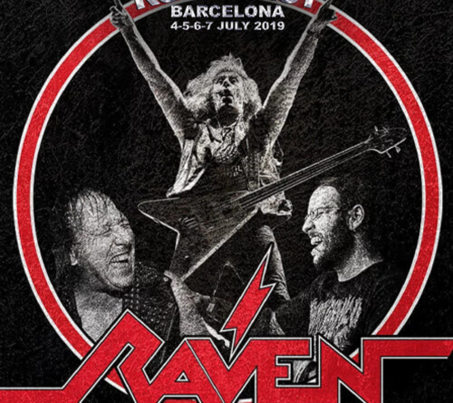 RAVEN –  fan filmed videos from ROCK FEST, BARCELONA  on July 4, 2019