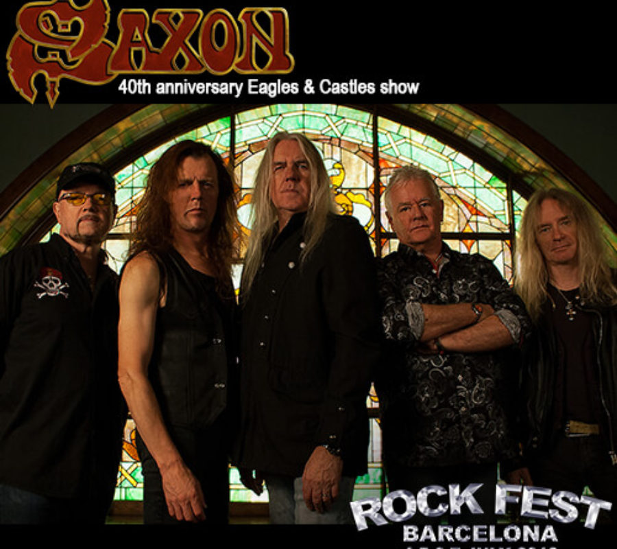 SAXON – fan filmed videos (FULL SHOW) from Rockfest in Barcelona, Spain July 2019 #saxon #rockfest