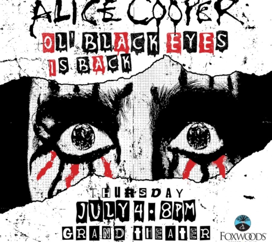 ALICE COOPER – fan filmed videos from the Grand Theater @ Foxwoods Resorts Casino, Mashantucket, CT on July 4, 2019