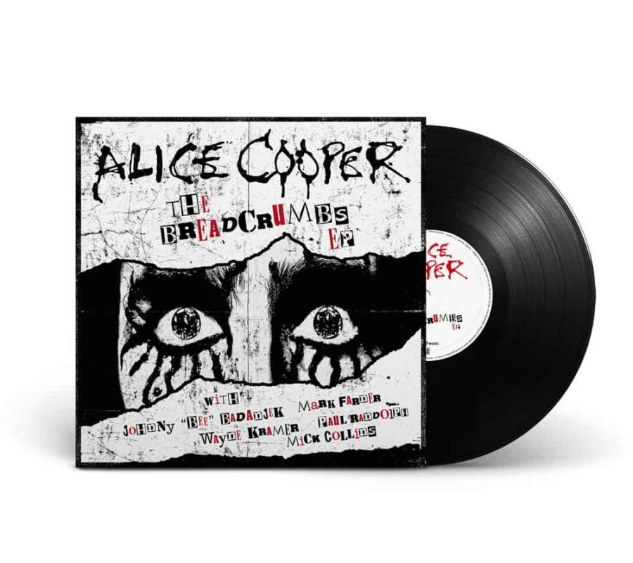 ALICE COOPER – releases “THE BREADCRUMBS” EP, a tribute to the Garage Rock Heroes from his hometown Detroit City on September 13th, 2019