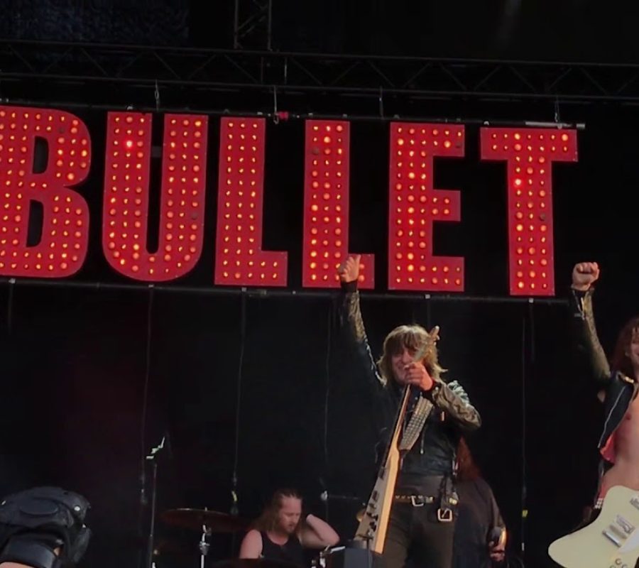 BULLET – fan filmed video (FULL SHOW!!) from the Gefle Metal Festival Pre-Party, Gasklockorna, Gävle, Sweden, July 18, 2019 #bullet #geflemetalfest