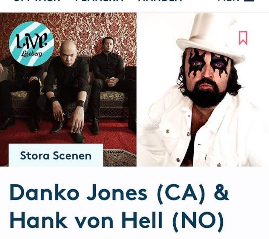 DANKO JONES – fan filmed video (FULL SHOW!!) from Liseberg, Gothenberg, Sweden on July 31, 2019 #dankojones