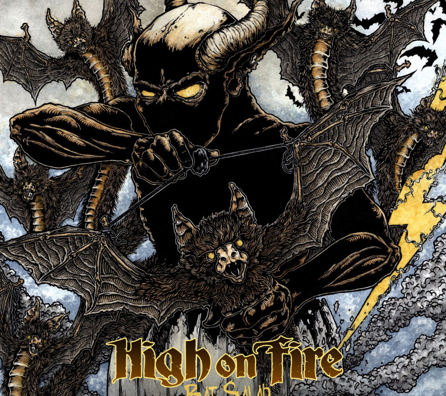 HIGH ON FIRE – the exclusive Record Store Day EP called “Bat Salad” is available digitally as of today #highonfire #batsalad