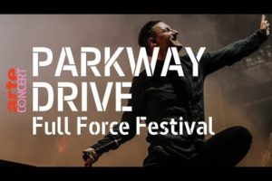 PARKWAY DRIVE – pro shot video (FULL SHOW!) TV broadcast quality, live @ Full Force Festival 2019 via ARTE Concert #parkwaydrive