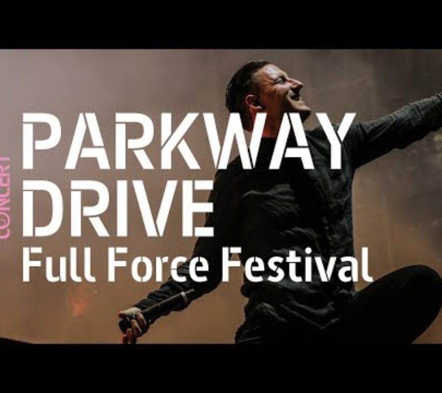 PARKWAY DRIVE – pro shot video (FULL SHOW!) TV broadcast quality, live @ Full Force Festival 2019 via ARTE Concert #parkwaydrive