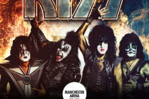 KISS – fan filmed videos from the Manchester Arena, Manchester, England on July 12, 2019 #endoftheroad #kiss