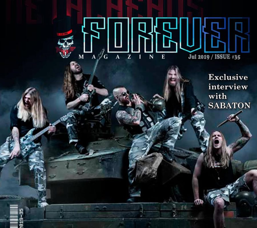 METALHEADS FOREVER – July 2019 Issue Online, Feat. Alpha Omega’s IRONWILL, EVOLUCIJA, RAGE FOR ORDER Alongside SABATON, LORDI, DIAMOND HEAD & More