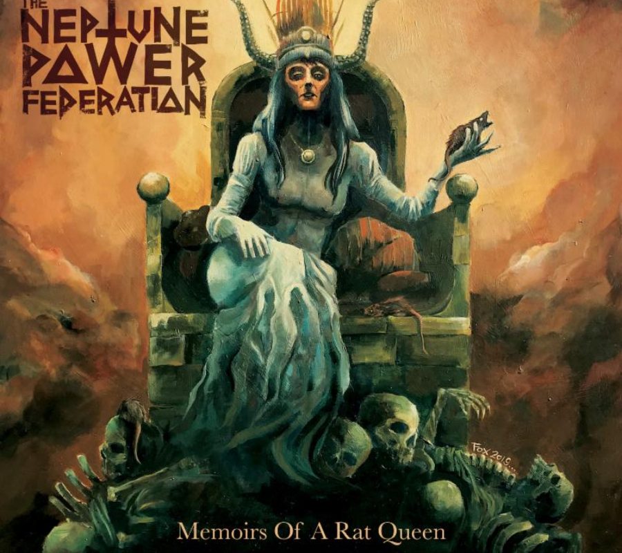 THE NEPTUNE POWER FEDERATION – “Memoirs of a Rat Queen” album to be released via Cruz Del Sur Music on September 27, 2019 #theneptunepowerfederation