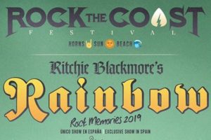 RITCHIE BLACKMORE’S RAINBOW – fan filmed video (FULL Concert!!) at Marenostrum Music Castle Park, Rock The Coast,  Fuengirola, Spain – on June 15, 2019