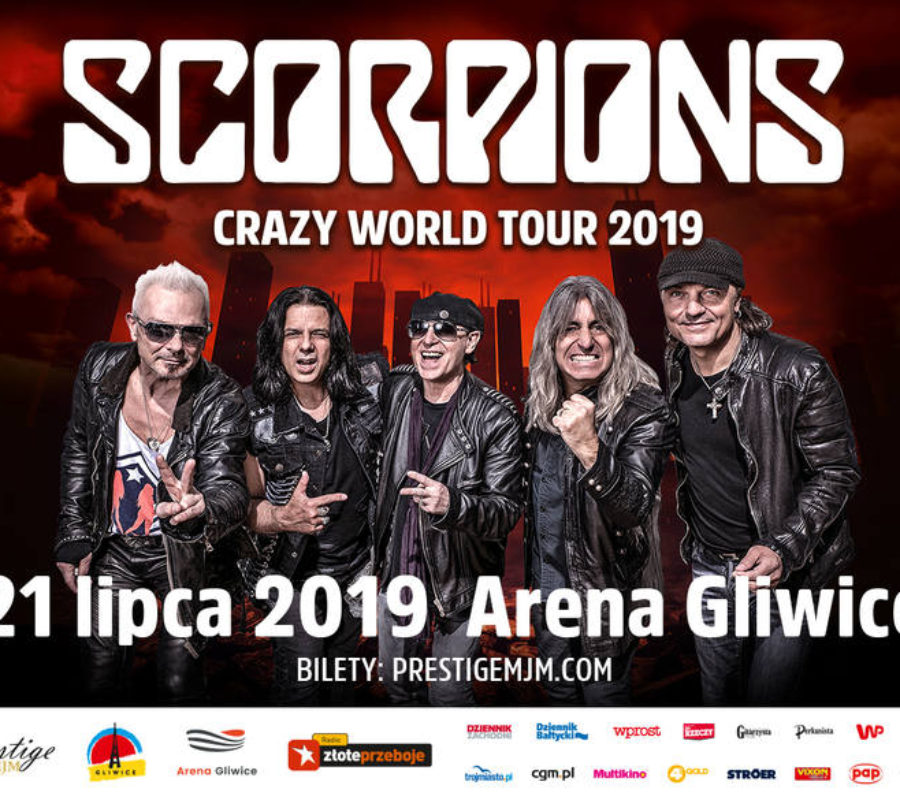 SCORPIONS – fan filmed videos from the Arena Gliwice, Gliwice, Poland on July 21, 2019 #scorpions