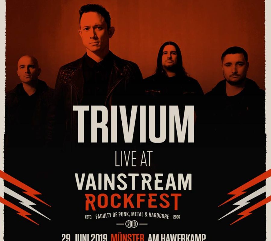 TRIVIUM – pro shot video ( FULL SHOW), at the Vainstream Rockfest on June 29, 2019