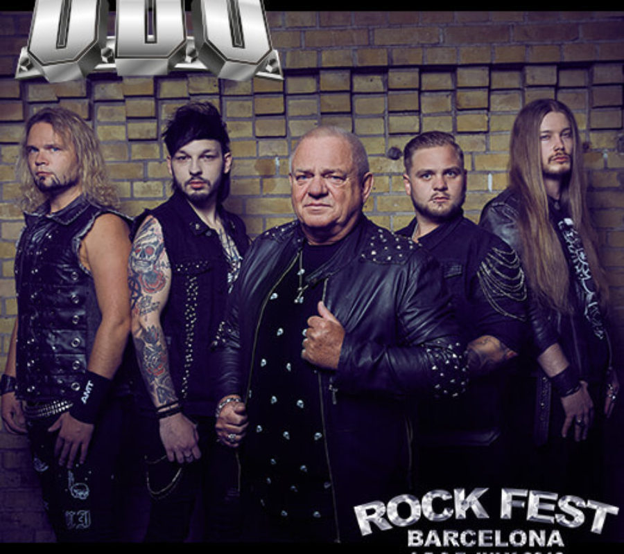 U.D.O. (Udo Dirkschneider) – fan filmed videos from Rock Fest in Barcelona July, 2019