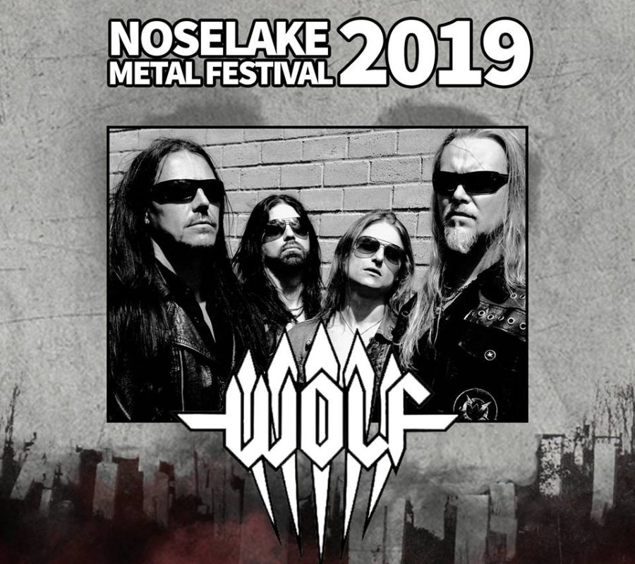 WOLF – fan filmed video from the Noselake Metal Festival at Almenäs Källare, Nässjö, Sweden on June 29, 2019