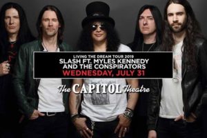 SLASH featuring Myles Kennedy and The Conspirators fan filmed videos from the Capitol Theatre, Port Chester, NY, July 31, 2019 #slash