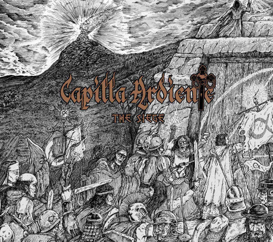 CAPILLA ARDIENTE – “The Siege” album to be released via High Roller Records on September 13, 2019 #capillaardiente