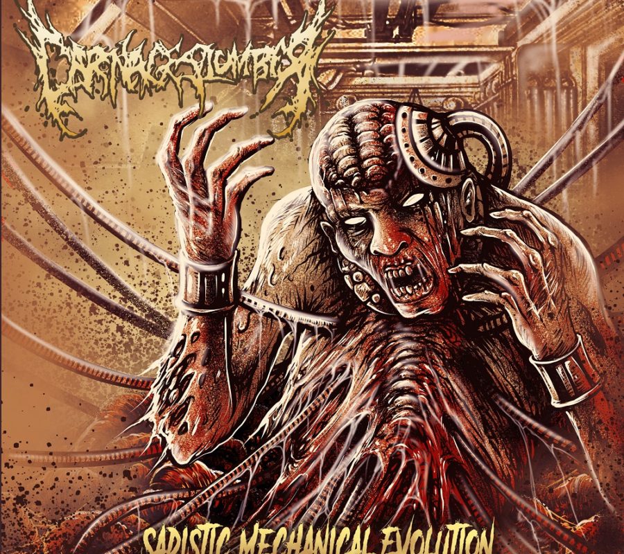 CARNAGESLUMBER – Debut Album “Sadistic Mechanical Evolution” to be released by Extreme Metal Music on October 25th, 2019 #carnageslumber