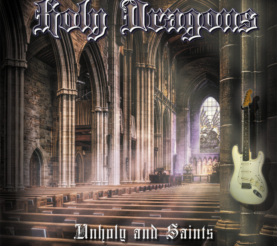 HOLY DRAGONS –  “Unholy and Saints” album to be released on September 20th 2019 via Bandcamp & Pitch Black Records #holydragons