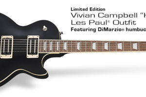 VIVIAN CAMPBELL – Epiphone Introduces the Limited Edition Vivian Campbell “Holy Diver” Les Paul Outfit  #viviancampbell #epiphone