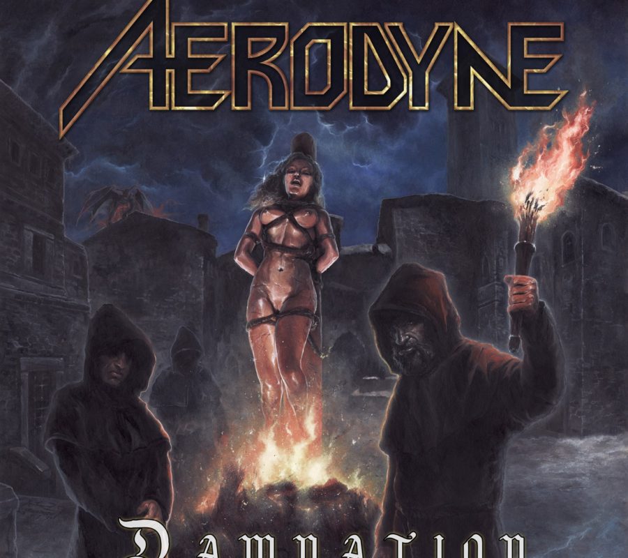 AERODYNE – “Damnation” album is out TODAY via ROAR! Rock Of Angels Records (October 18, 2019) #aerodyne