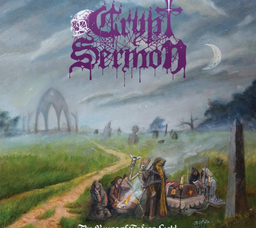 CRYPT SERMON Tap Revolver Magazine for Premiere of “The Ruins of Fading Light” #cryptsermon