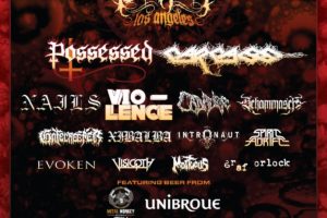 Carcass, Intronaut, Xibalba added to final lineup of Decibel Magazine Metal & Beer Fest LA 2019; all ticket options on sale now