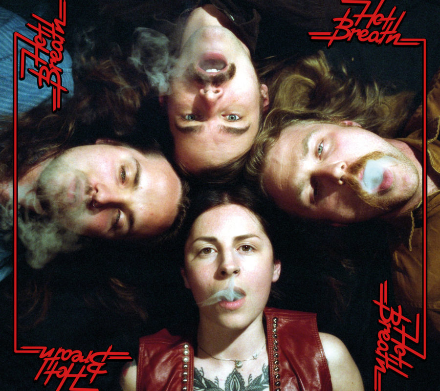 HOT BREATH – set to release their self titled debut album via The Sign Records on October 18, 2019 #hotbreath