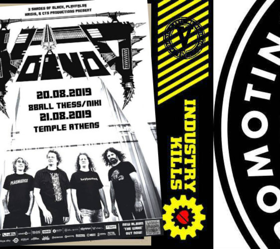 VOIVOD – fan filmed video, FULL CONCERT!! –  @8ball in Thessaloniki, Greece on August 20, 2019 #voivod