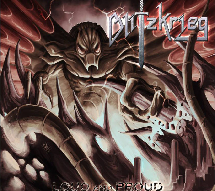 BLITZKRIEG – to release “Loud And Proud” EP in December via Mighty Music  #blitzkrieg