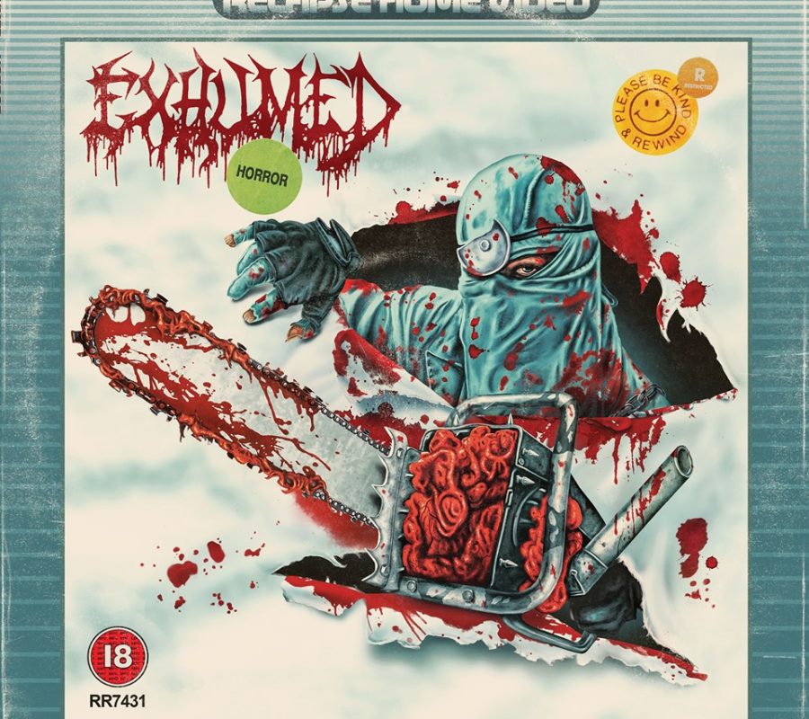 EXHUMED –  new album “Horror” coming this October via Relapse Records #exhumed