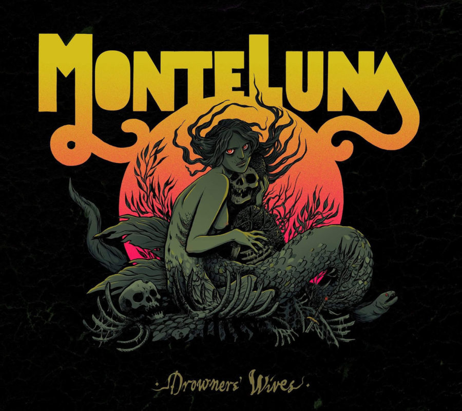 MONTE LUNA – set to release their album “Drowners Wives” via Argonauta Records on October 4, 2019 #monteluna