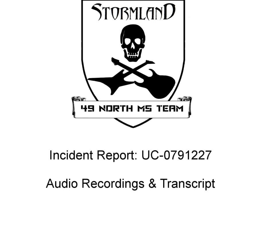 STORMLAND – “Incident Report” to be released via Bandcamp on October 11, 2019 #stormland