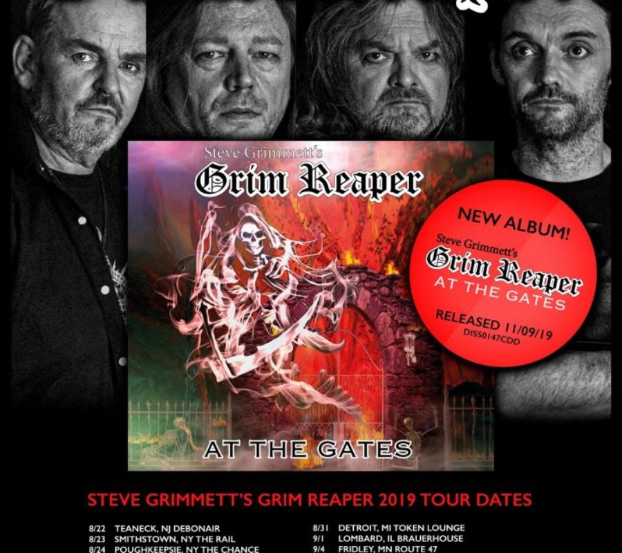 GRIM REAPER – fan filmed video of the FULL SHOW from Holy Diver in Sacramento, California – Sep 12th, 2019 #grimreaper