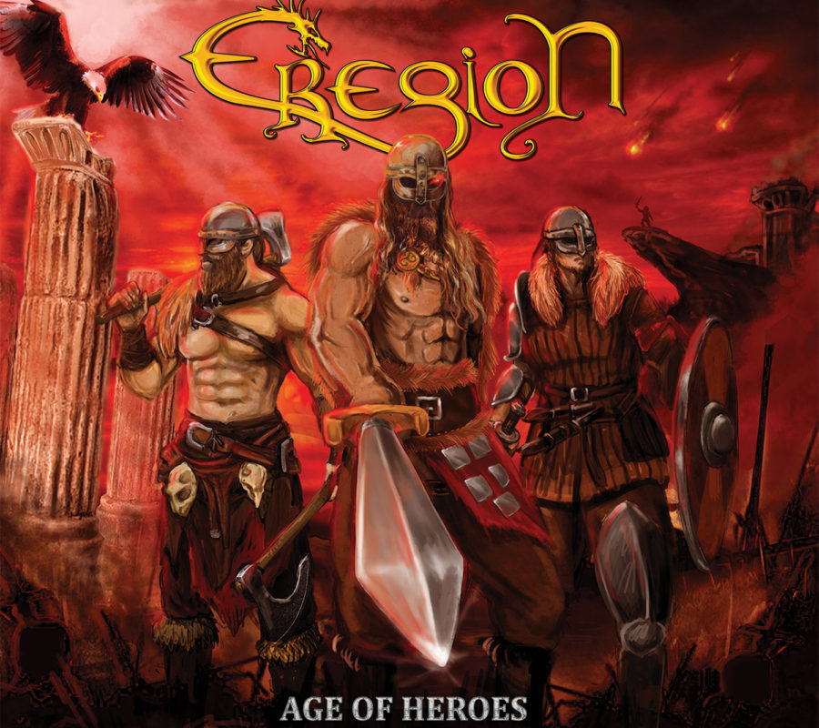 EREGION – their new album “AGE OF HEROES” Out December 13, 2019 via Rockshots Records #eregion