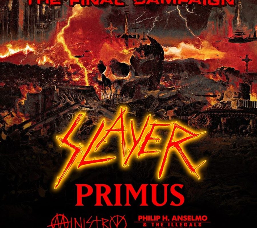 SLAYER –  fan filmed video of the Full Show from PNC Arena in Raleigh NC on November 3, 2019  #slayer #TheFinalCampaign