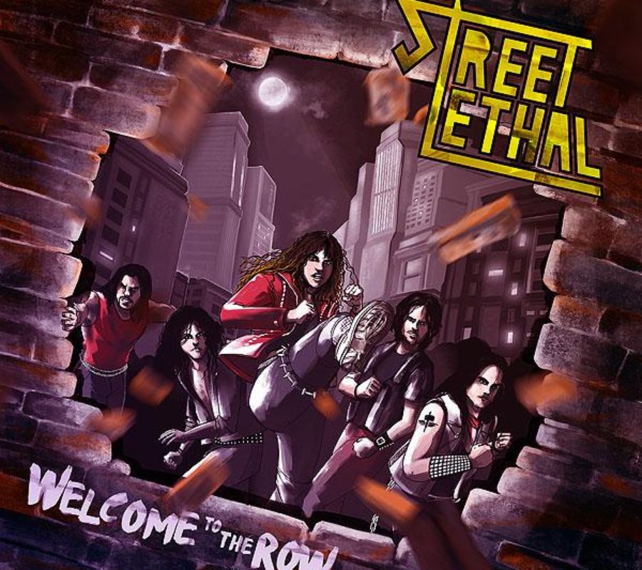 STREET LETHAL –  their album “Welcome to the Row” (via Fighter Records) is out today, December 5, 2019 #streetlethal