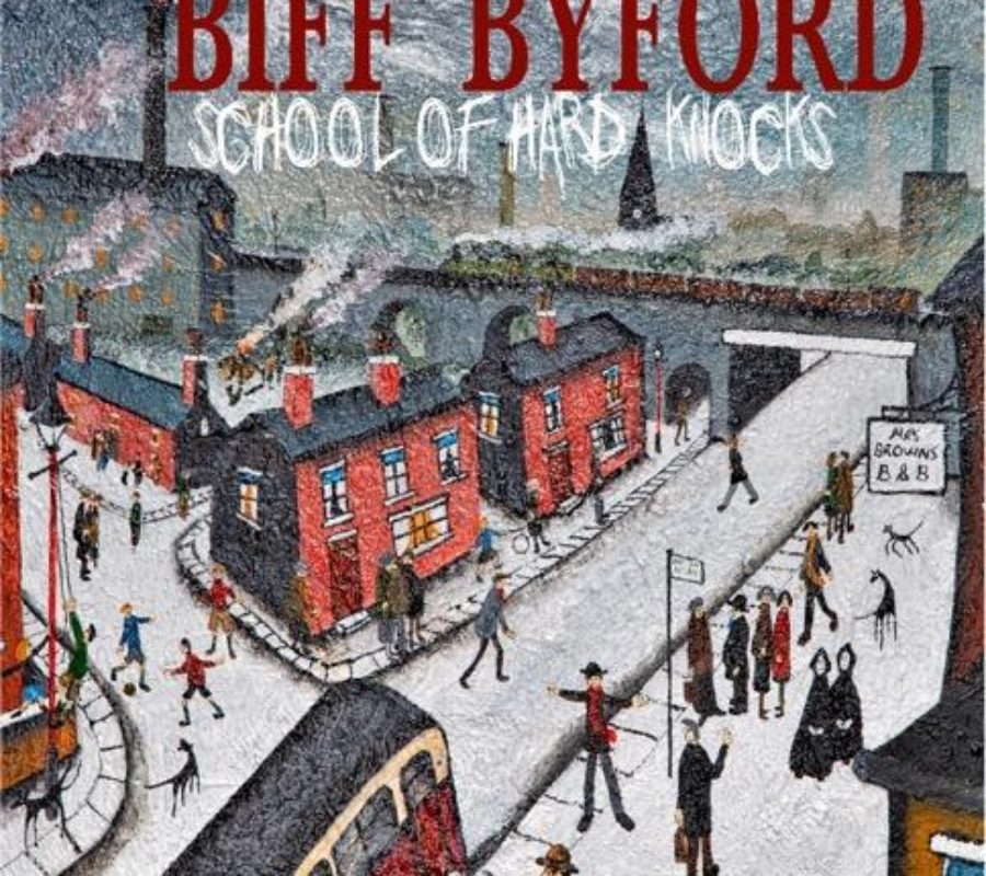 BIFF BYFORD (SAXON) – first ever solo album “School of Hard Knocks” via Silver Lining Music due out February 21, 2020 #biffbyford #saxon