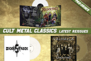 REDEEMER, DARKSTARR & VALHALLA Vinyls are now available for pre-order from CULT METAL CLASSICS & SONIC AGE RECORDS #redeemer #darkstarr #valhalla