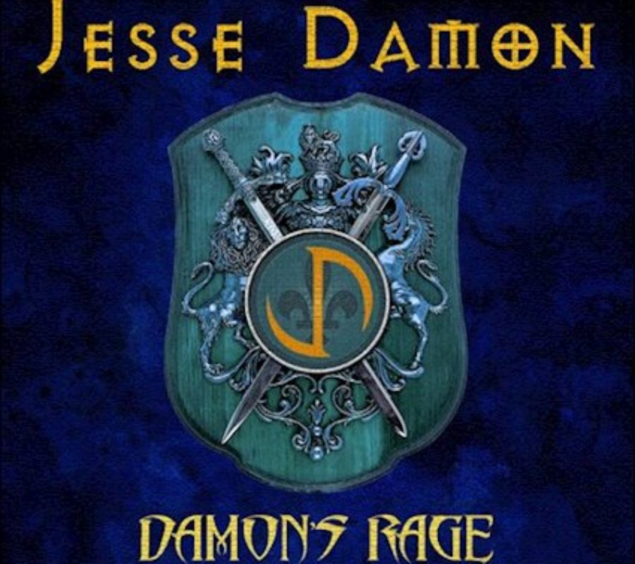 JESSE DAMON (SILENT RAGE) – set to release his album “Damon’s Rage” via AOR Heaven on February 28, 2020 #jessedamon