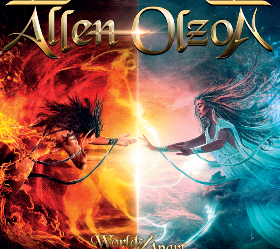 ALLEN/OLZON (RUSSELL ALLEN & ANETTE OLZON – will release their debut album, “Worlds Apart” on March 6, 2020 via Frontiers Music srl #allenolzon