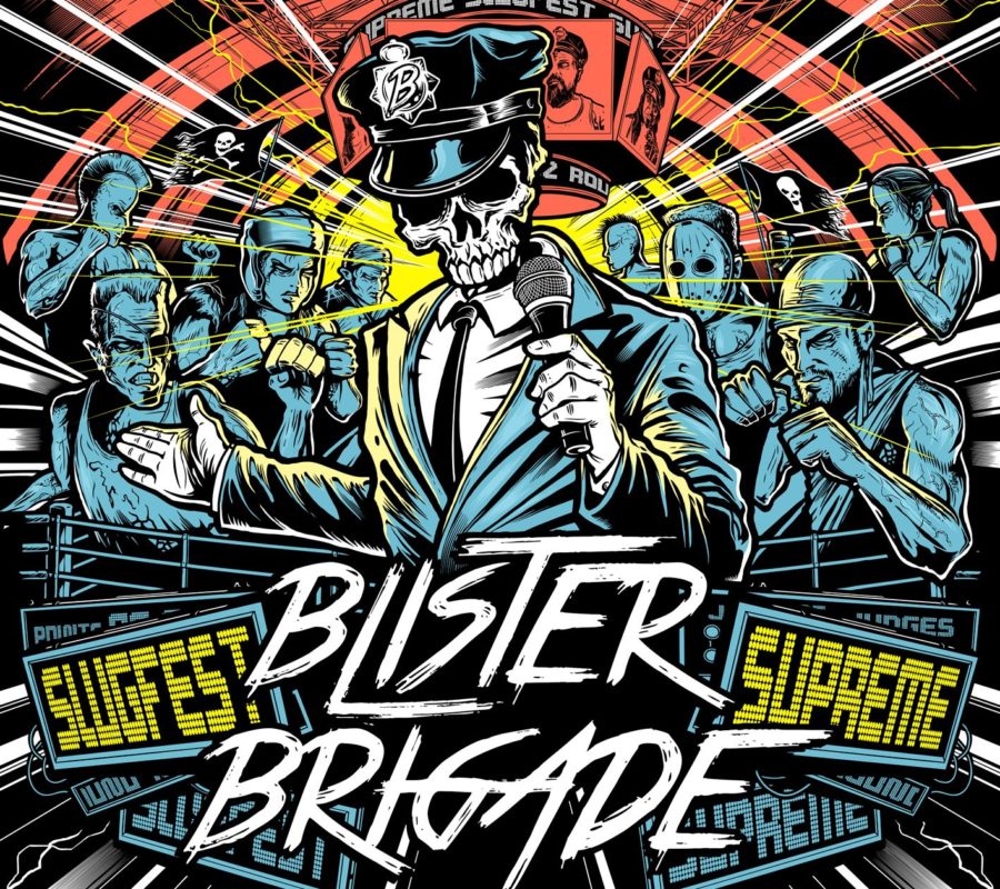 BLISTER BRIGADE – set to release their album “Slugfest Supreme” on February 21, 2020 via Inverse Records #blisterbrigade