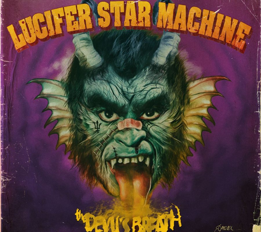 LUCIFER STAR MACHINE – set to release their album “The Devil’s Breath” via The Sign Records on April 3, 2020 #luciferstarmachine