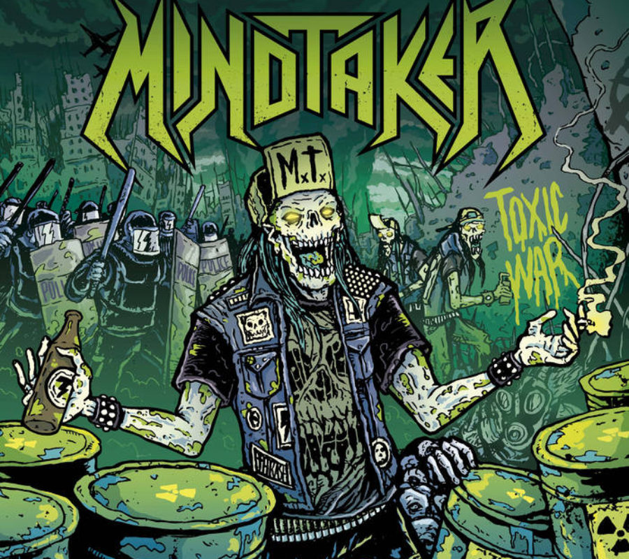 MINDTAKER – set to release “Toxic War” via Mosher Records on February 24, 2020 – listen to single “I Am the Kid” NOW #mindtaker