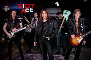 RIOT ACT –  fan filmed videos from the Hall Of Heavy Metal in Anaheim, CA on January 15, 2020 – Also SWORDS & TEQUILA 2019(official video)  #riotact #riotband